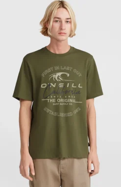 Best O’Neill Cali Wave T-shirt | Forest Night