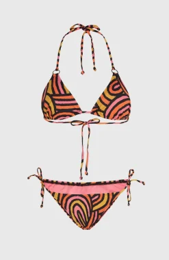 Hot O’Neill Capri - Bondey Bikiniset | Orange Rainbow Stripe