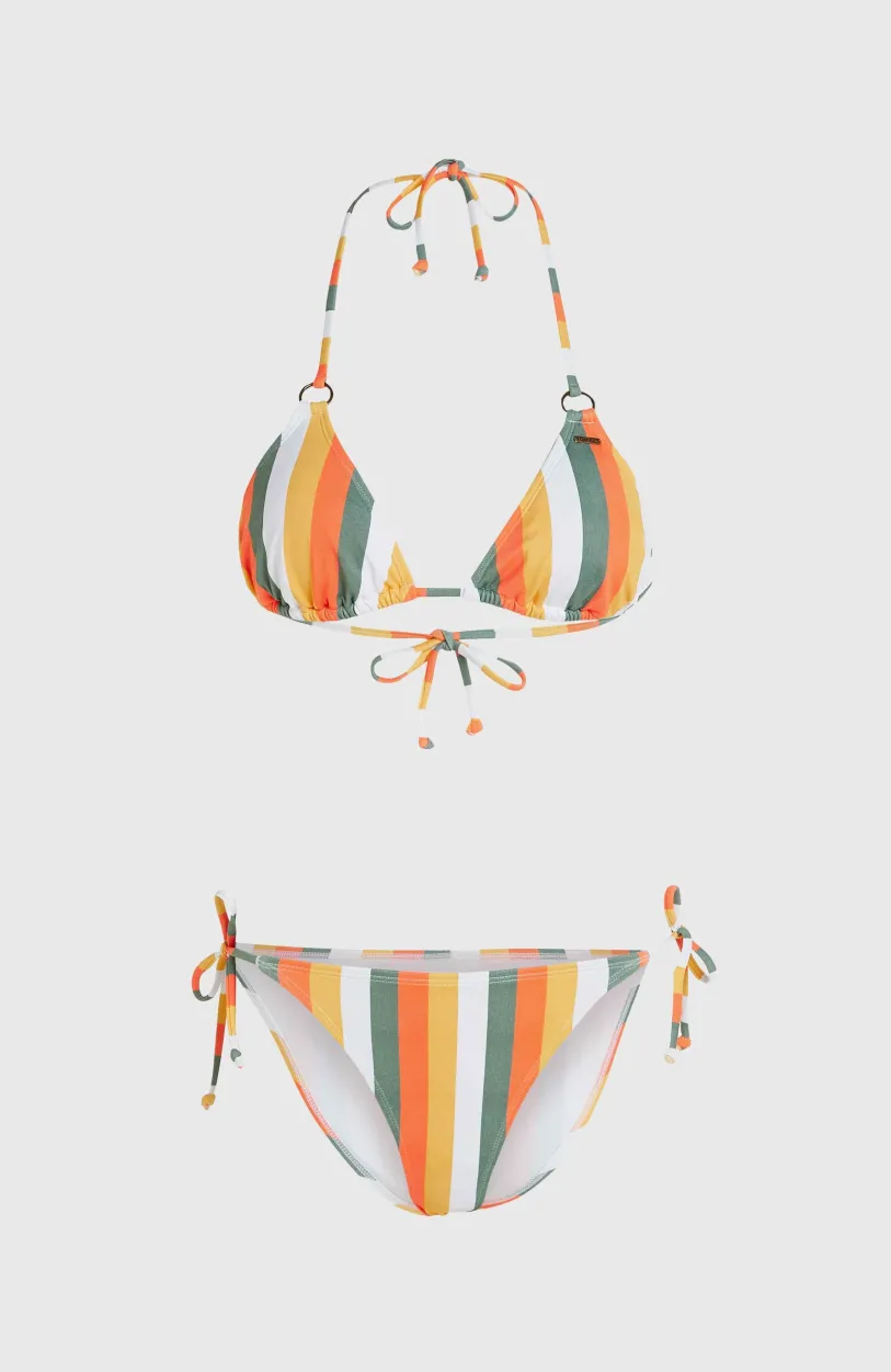 Hot O’Neill Capri - Bondey Bikiniset | Orange Multistripe