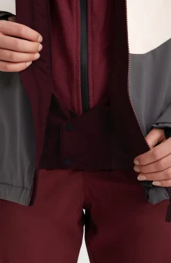 Best O’Neill Carbonite Wintersportjas | Windsor Wine Colour Block