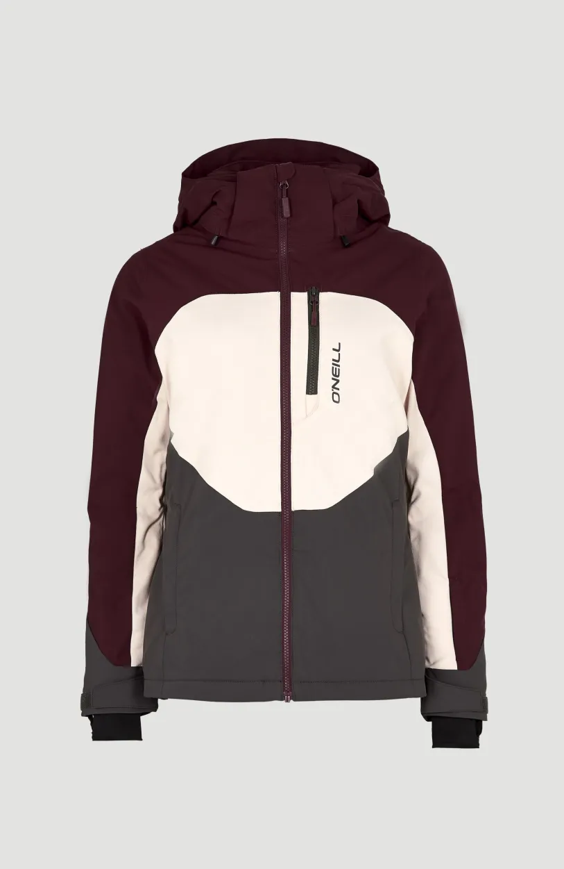 Best O’Neill Carbonite Wintersportjas | Windsor Wine Colour Block
