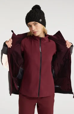 Best O’Neill Carbonite Wintersportjas | Windsor Wine Colour Block