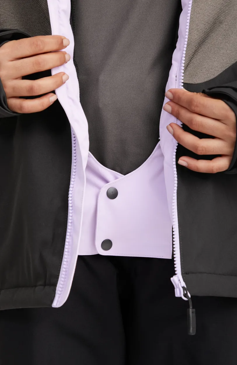 Outlet O’Neill Carbonite Wintersportjas | Purple Rose Colour Block