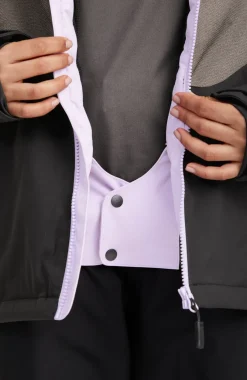 Outlet O’Neill Carbonite Wintersportjas | Purple Rose Colour Block