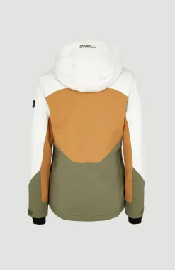 Hot O’Neill Carbonite Wintersportjas | London Fog Colour Block