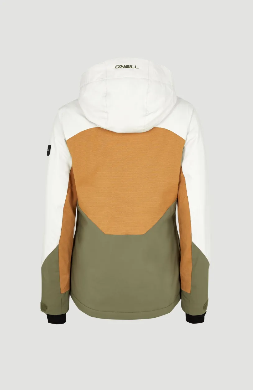 Hot O’Neill Carbonite Wintersportjas | London Fog Colour Block