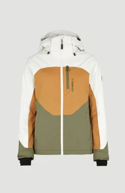 Hot O’Neill Carbonite Wintersportjas | London Fog Colour Block