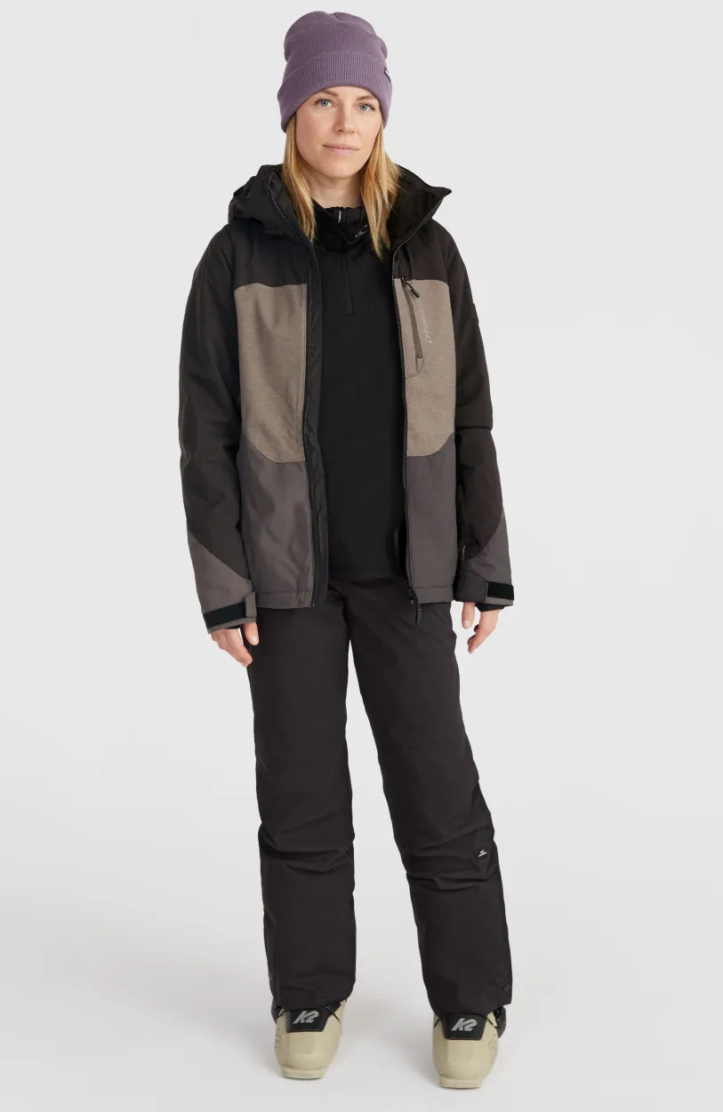 O’Neill Carbonite Wintersportjas | Black Out Colour Block