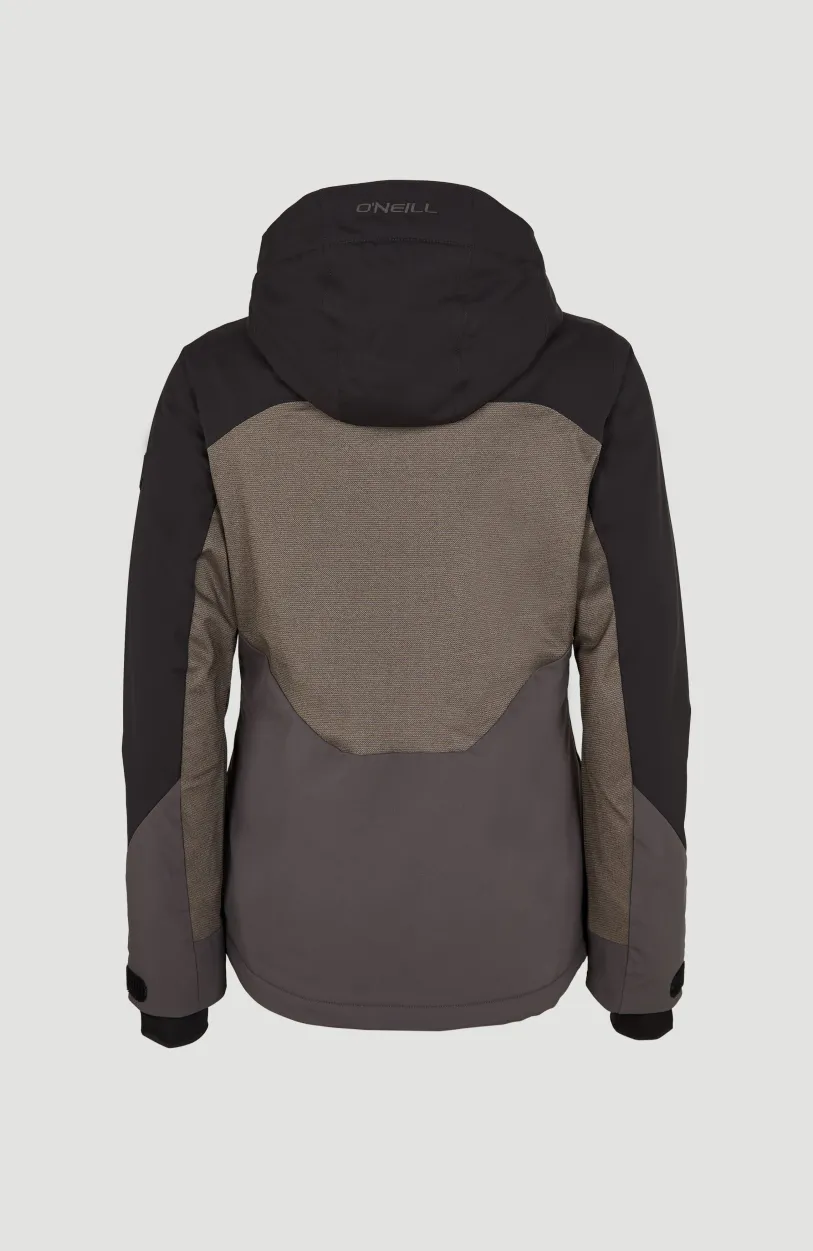 O’Neill Carbonite Wintersportjas | Black Out Colour Block