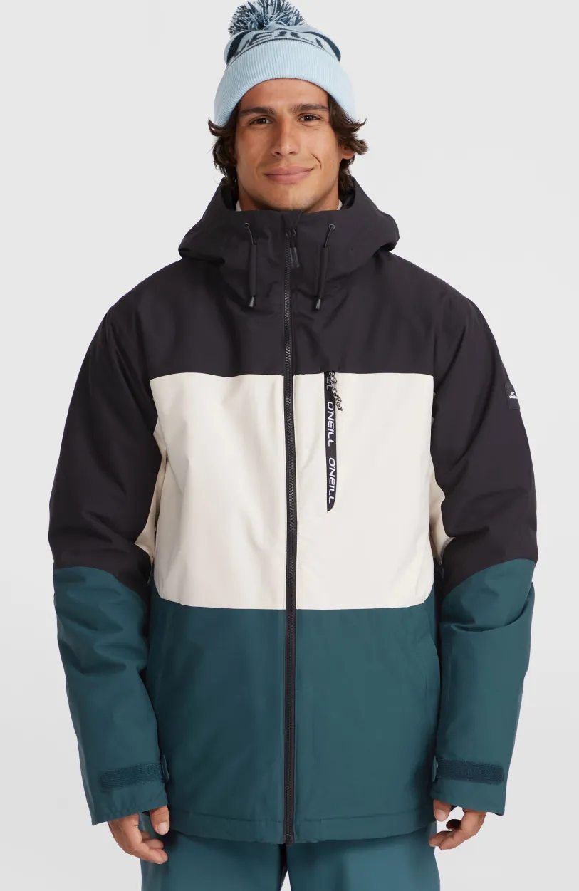 O’Neill Carbonite Wintersportjas | Alma Steel Colour Block