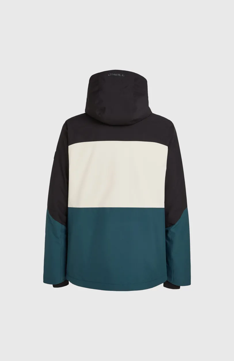 O’Neill Carbonite Wintersportjas | Alma Steel Colour Block