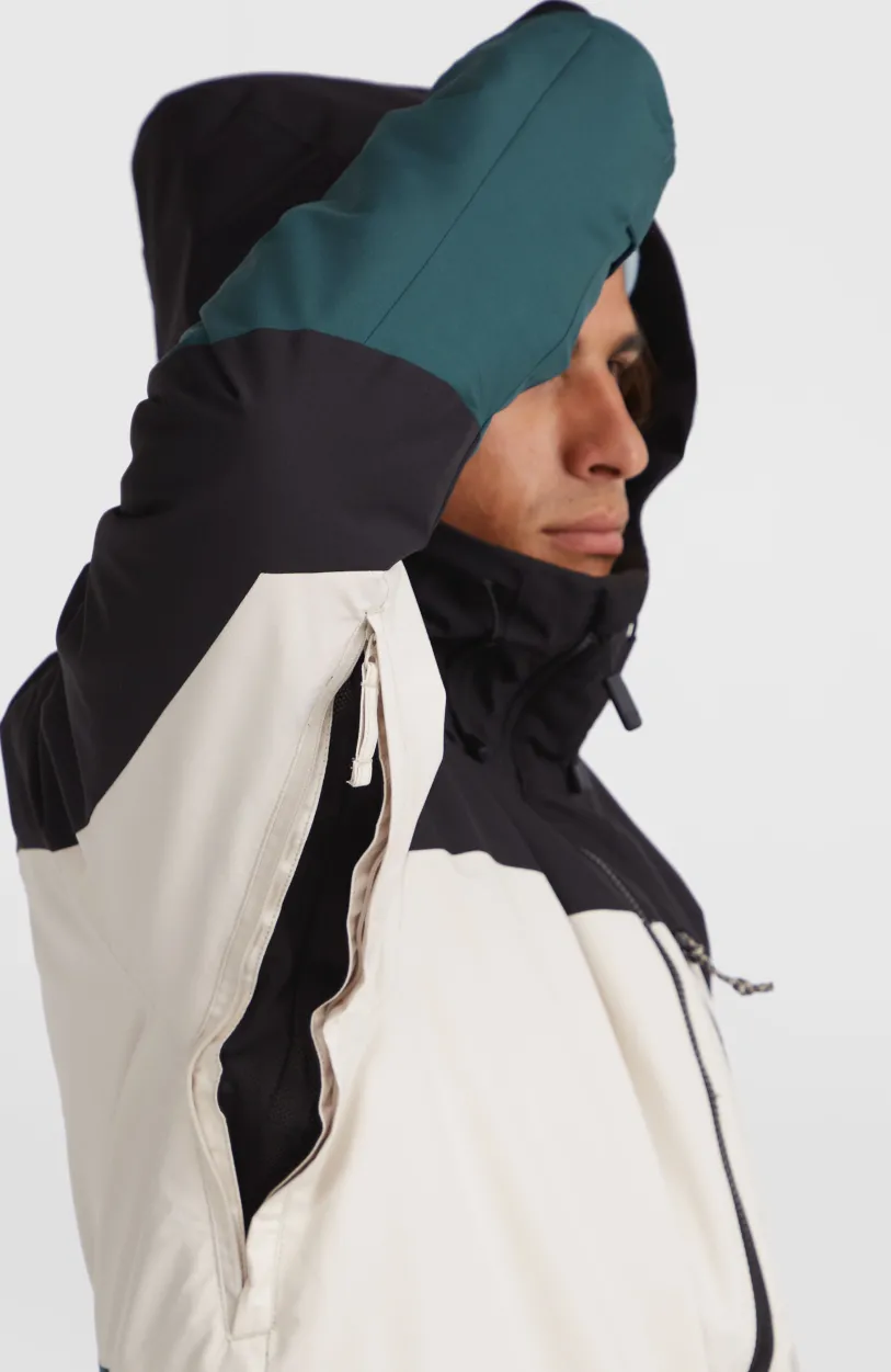 O’Neill Carbonite Wintersportjas | Alma Steel Colour Block