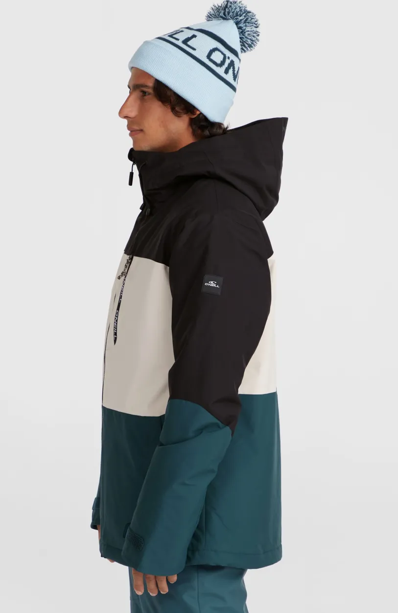 O’Neill Carbonite Wintersportjas | Alma Steel Colour Block