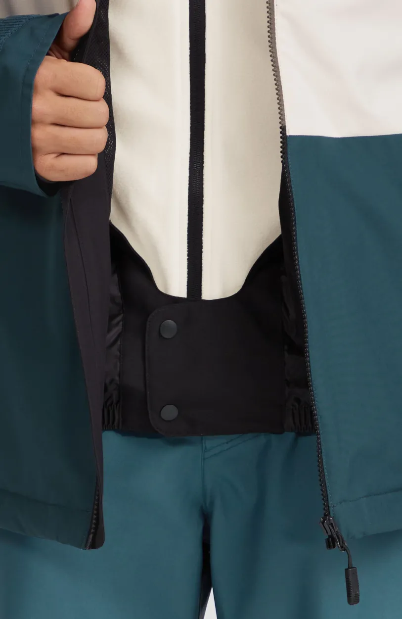 O’Neill Carbonite Wintersportjas | Alma Steel Colour Block