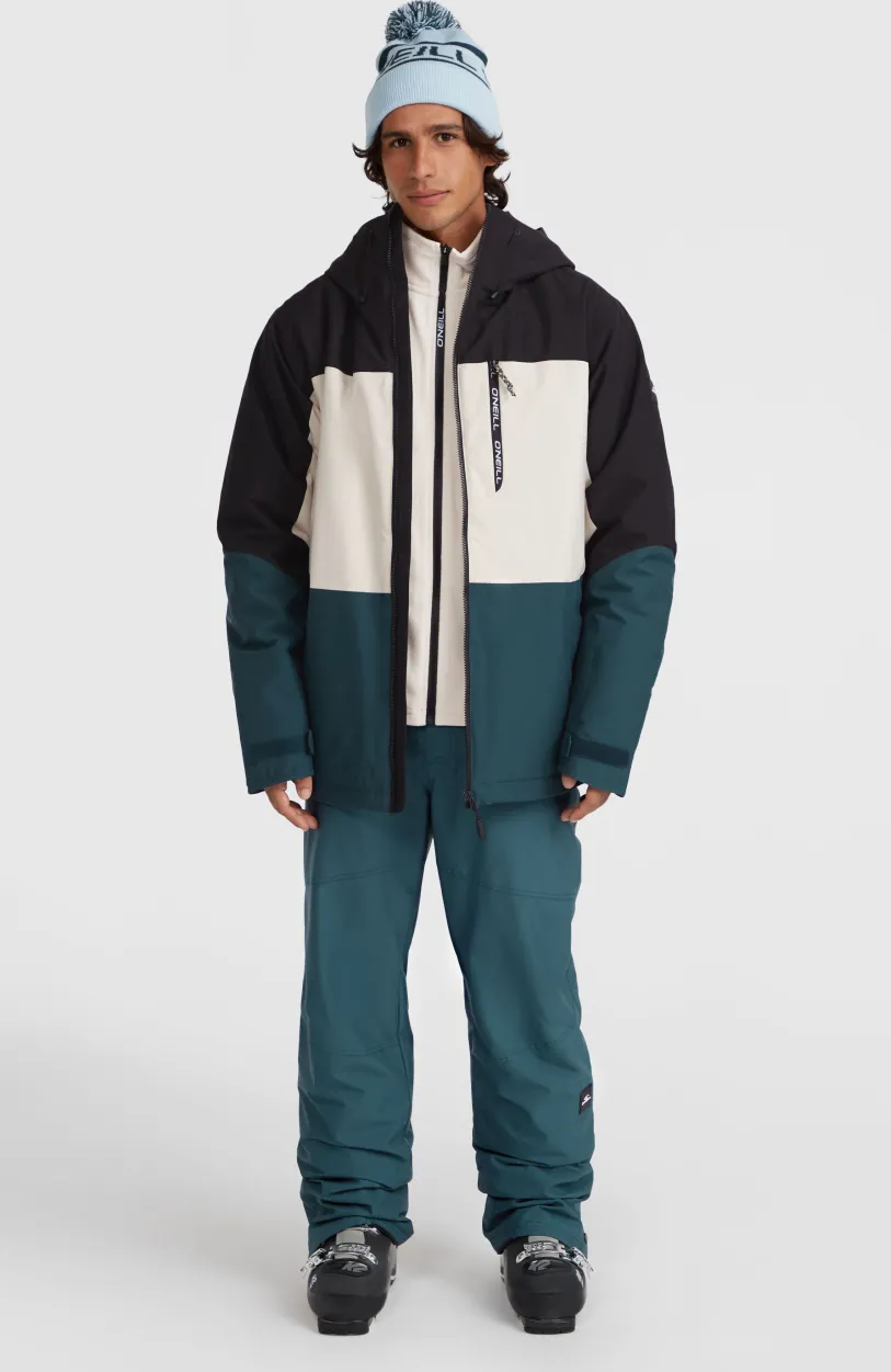 O’Neill Carbonite Wintersportjas | Alma Steel Colour Block
