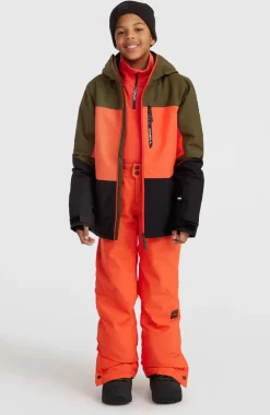 Online O’Neill Carbonite Wintersportjas | Forest Night Colour Block