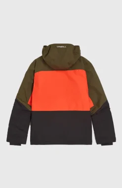 Online O’Neill Carbonite Wintersportjas | Forest Night Colour Block