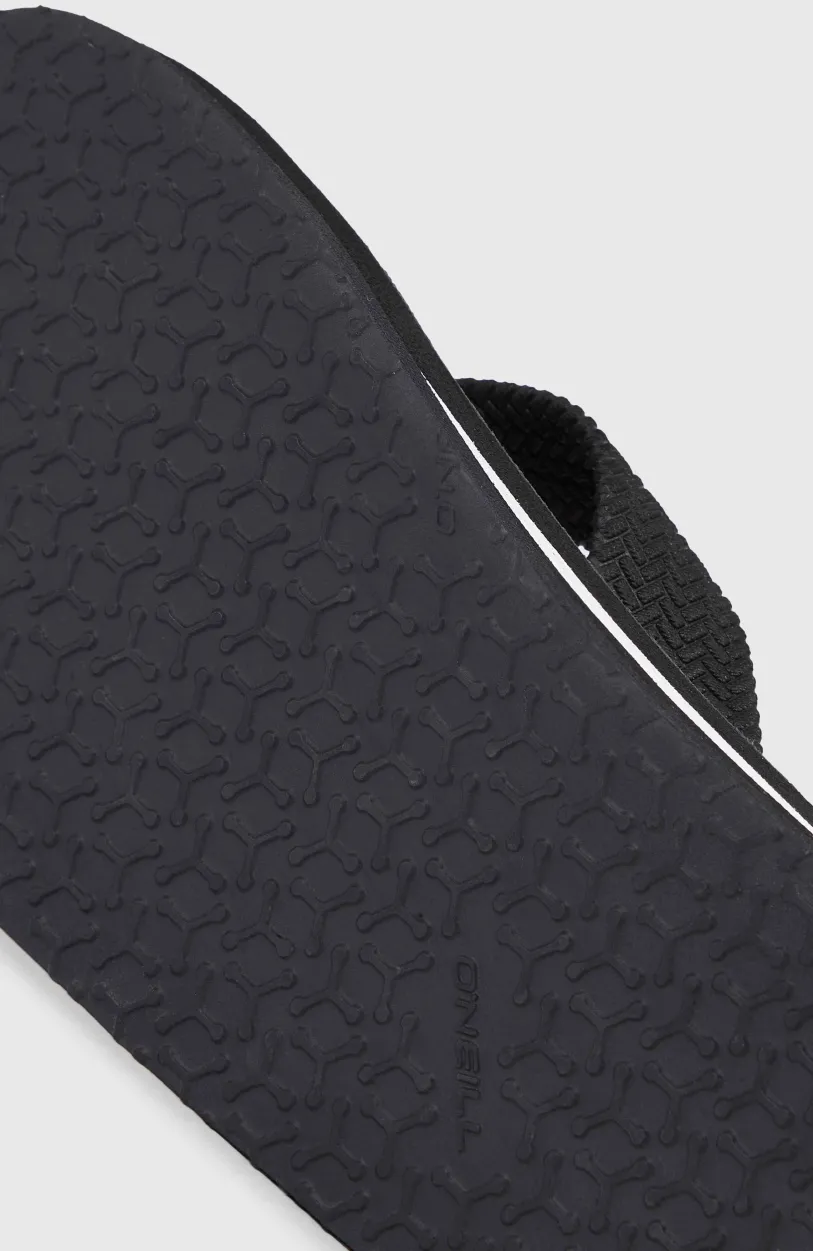 Online O’Neill Chad Slippers | Black Out