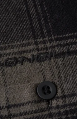 Clearance O’Neill Check Flanellen Overhemd | Black Check Small