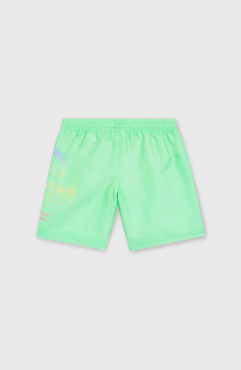 O’Neill Circle Surfer 14" Zwembroek | Neon Green Circle Surfer Gradient Panel