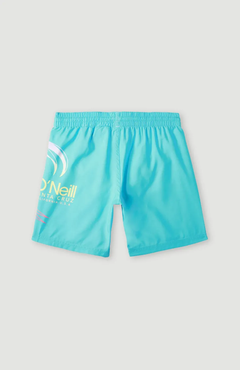 Hot O’Neill Circle Surfer 14" Zwemshort | Blue Circle Surfer gradient