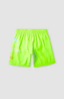 New O’Neill Circle Surfer 14" Zwemshort | Fluor Green circle surfer gradient