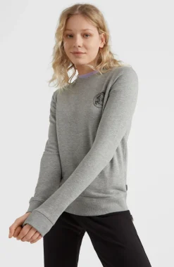 Best O’Neill Circle Surfer Crew Sweatshirt | Silver Melee