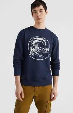 Sale O’Neill Circle Surfer Crew Sweatshirt | Ink Blue