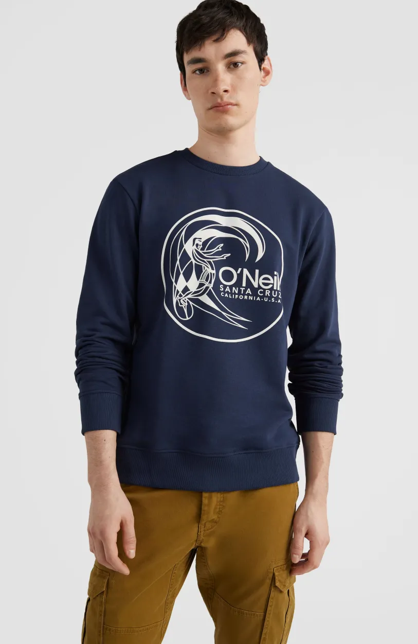 Sale O’Neill Circle Surfer Crew Sweatshirt | Ink Blue