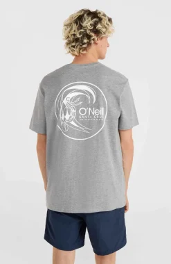 Clearance O’Neill Circle Surfer T-Shirt | Silver Melee -A