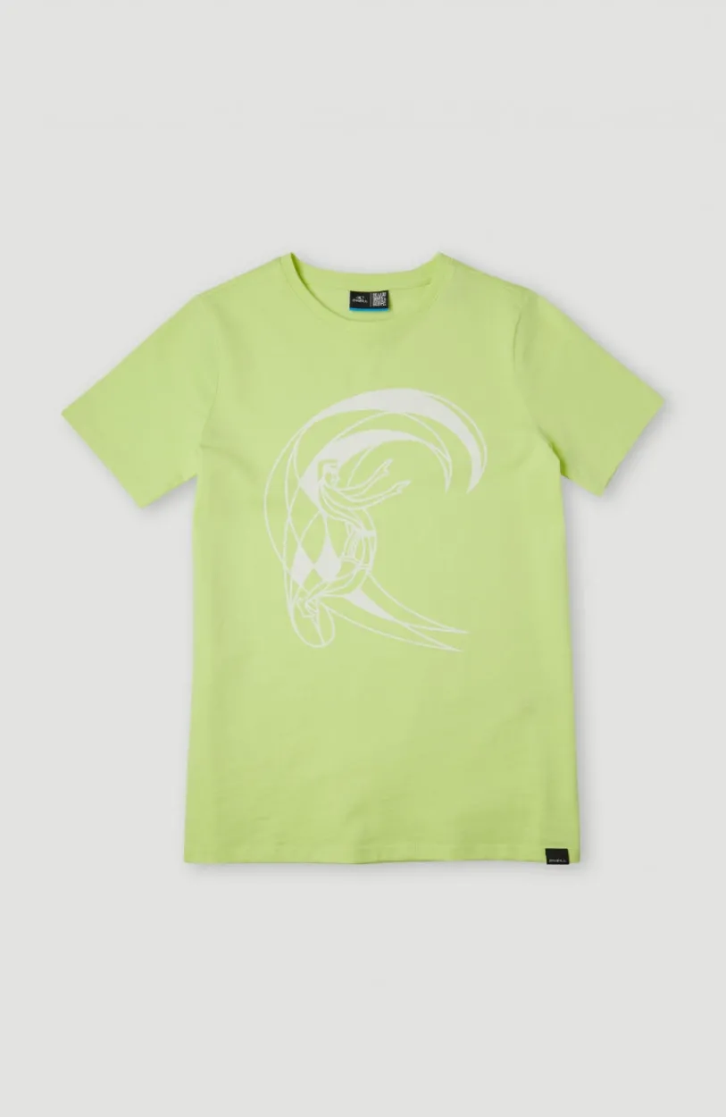 Hot O’Neill Circle Surfer T-Shirt | Sunny Lime