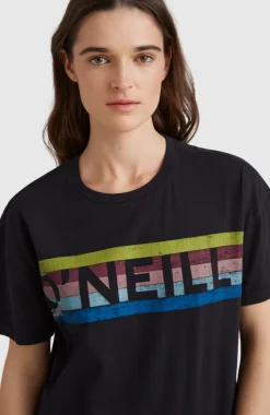 Hot O’Neill Connective Graphic Long T-shirt | Black Out