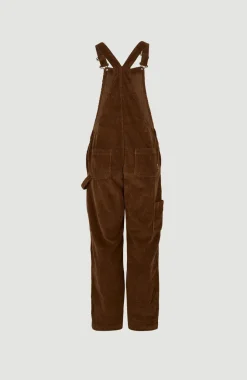 Best O’Neill CORD DUNGAREE | Melted Chocolate