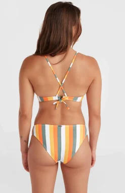 New O’Neill Cruz Bikinibroekje | Orange Multistripe