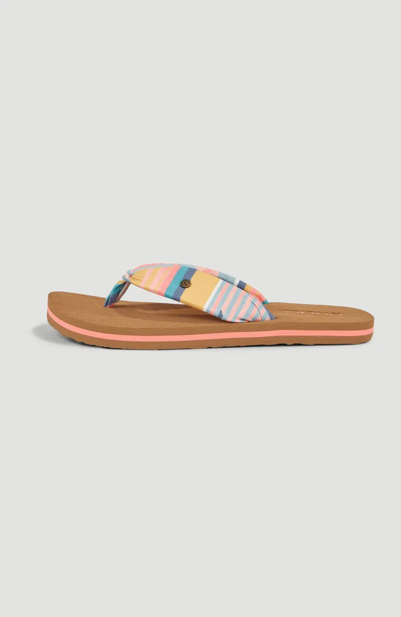 Sale O’Neill Ditsy Sun BLOOM™ Slippers | Yellow Art Geo