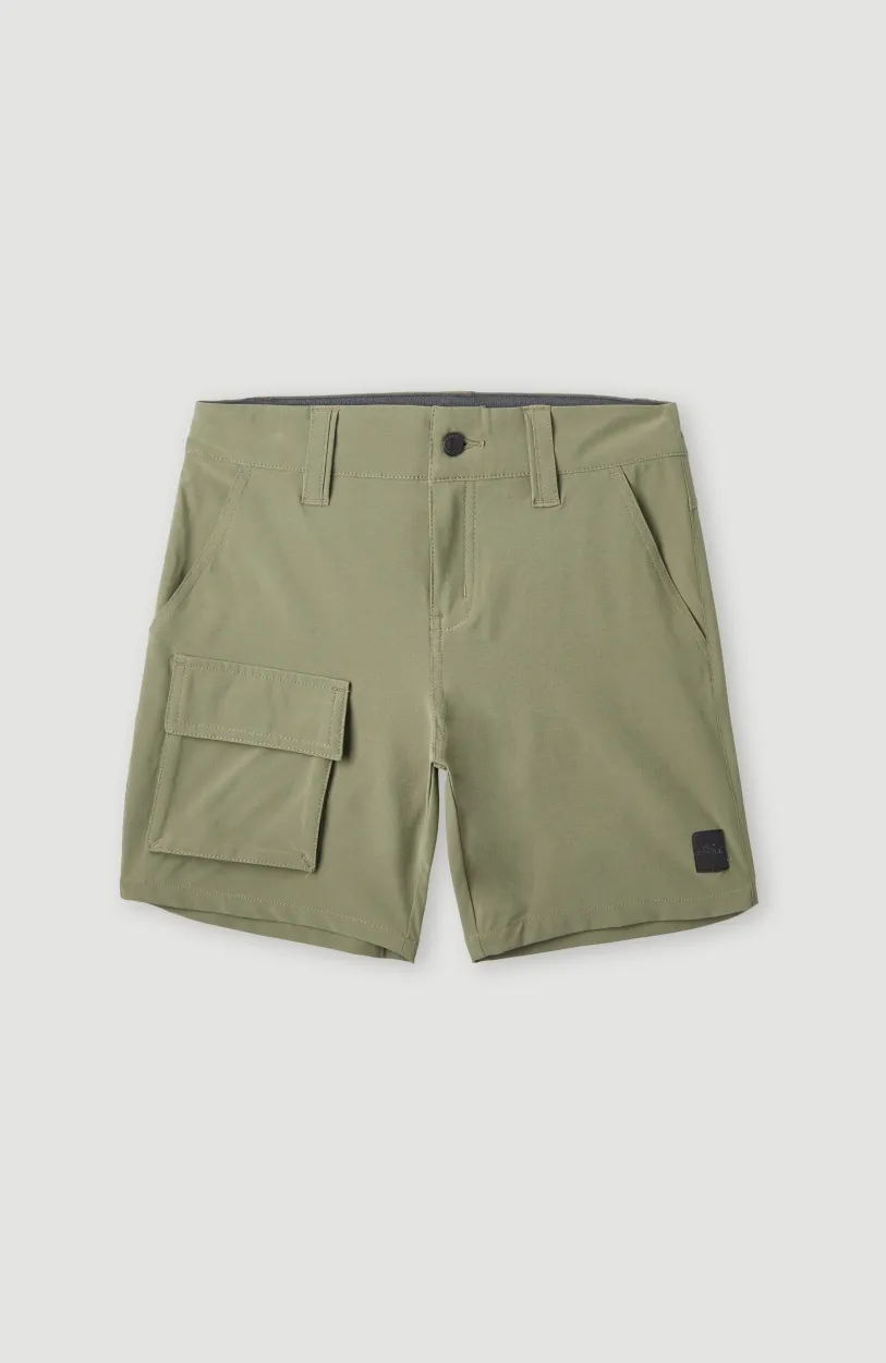 Online O’Neill Easton Cargo Hybrid Short | Deep Lichen Green