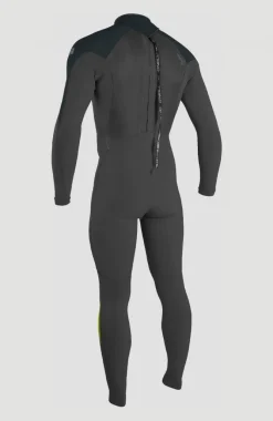 O’Neill EPIC 5/4 BACK ZIP FULL WETSUIT | BLACK/GUNMETAL/DAYGLO