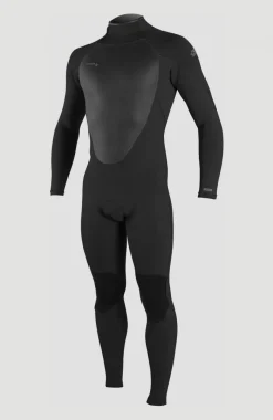 New O’Neill Epic 4/3mm Back Zip Full Wetsuit | Black