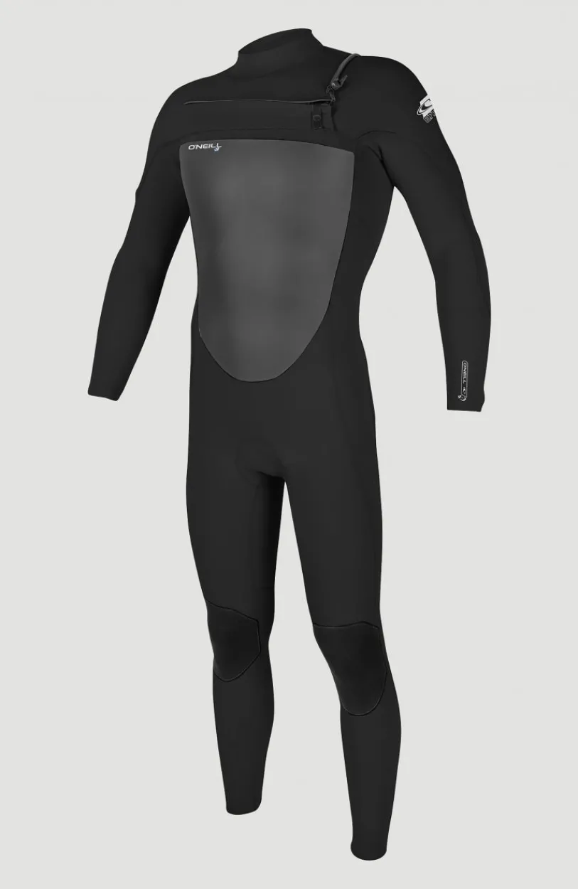 Discount O’Neill Epic 4/3mm Chest Zip Full Wetsuit | BLACK/BLACK