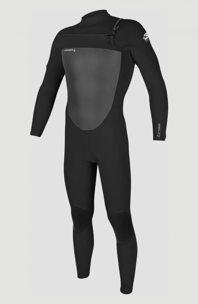 Discount O’Neill Epic 4/3mm Chest Zip Full Wetsuit | BLACK/BLACK