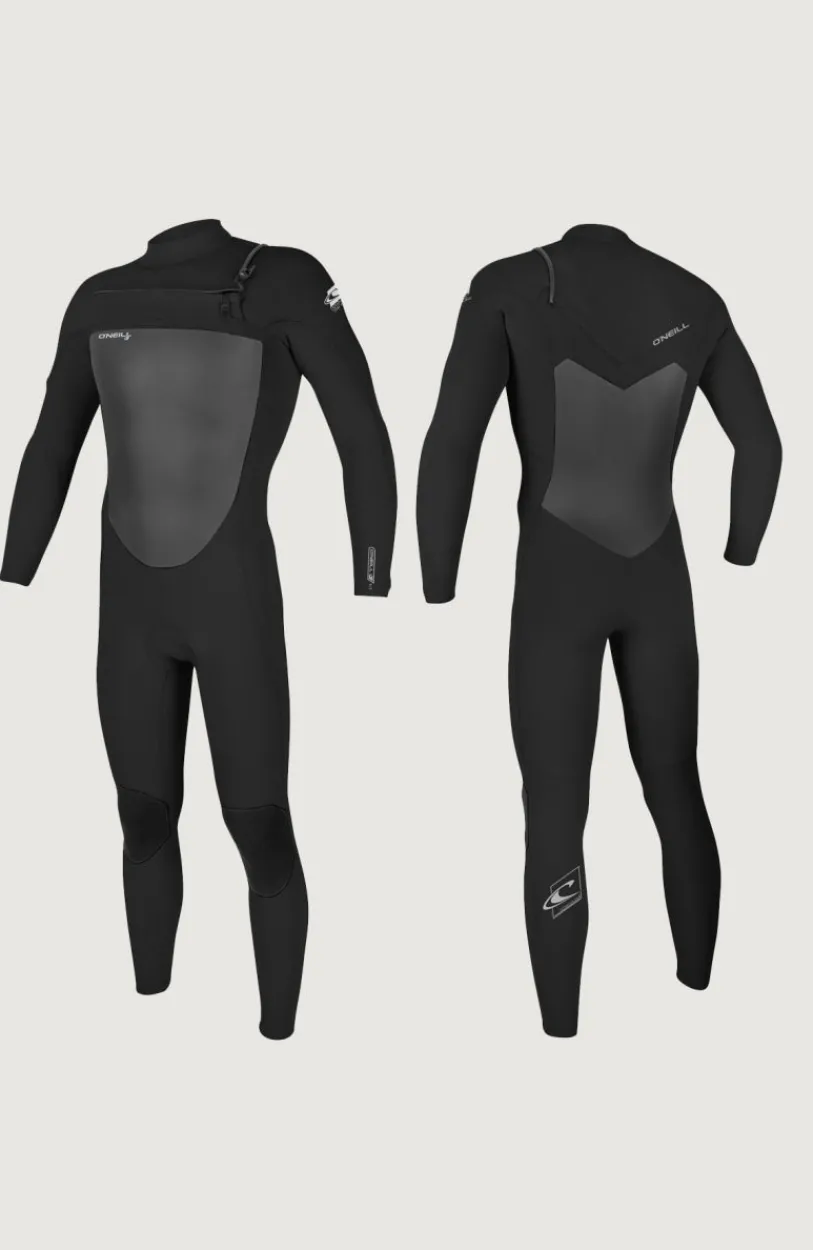 O’Neill Epic 5/4mm Chest Zip Full Wetsuit | BLACK/BLACK