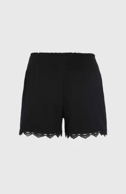 Sale O’Neill Essentials Ava Smocked Short | Black Out