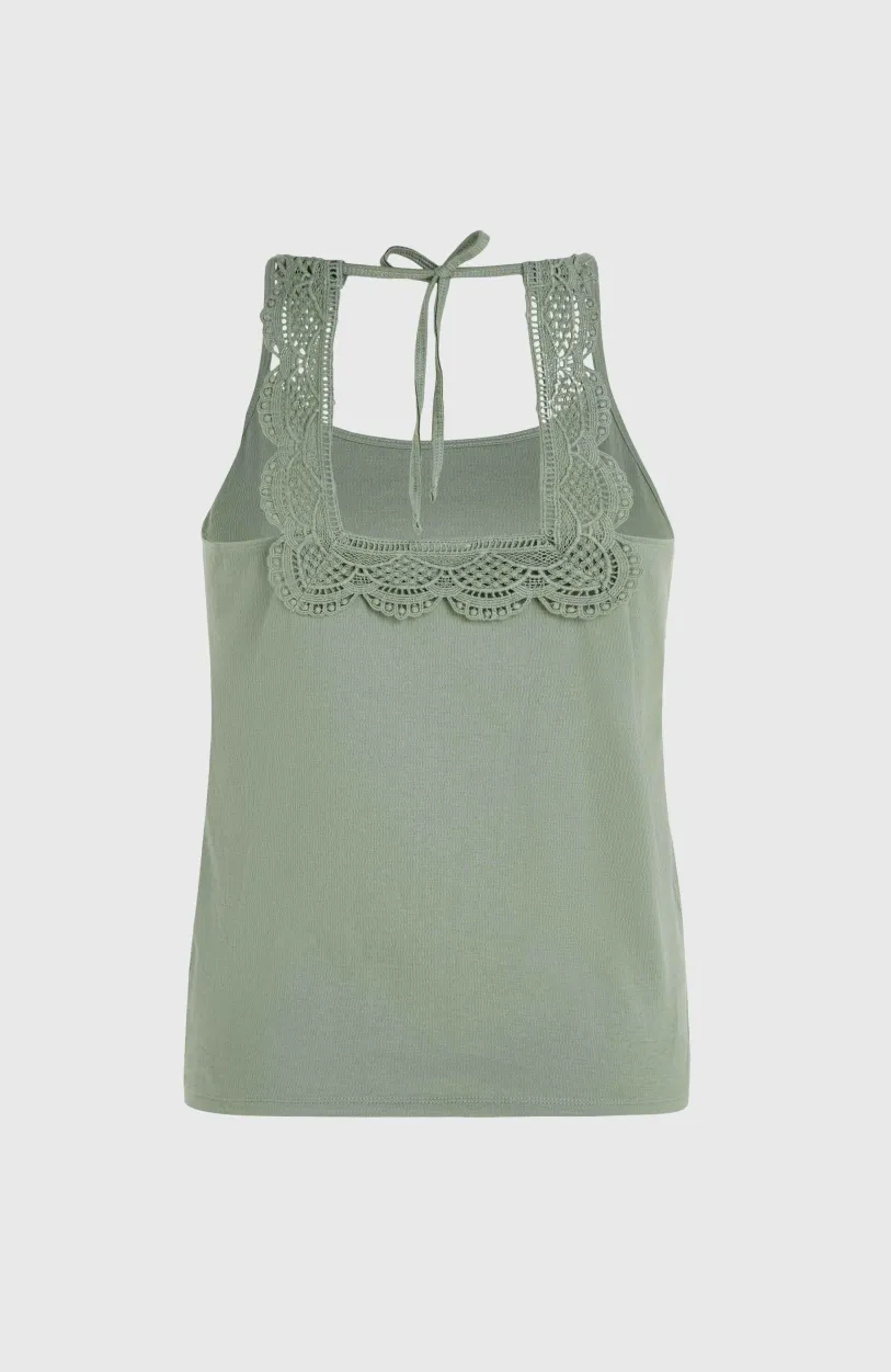 O’Neill Essentials Ava Tanktop Met Kant | Lily Pad
