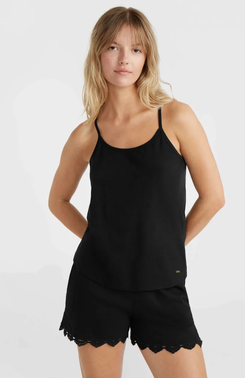 Online O’Neill Essentials Ava Tanktop Met Kant | Black Out