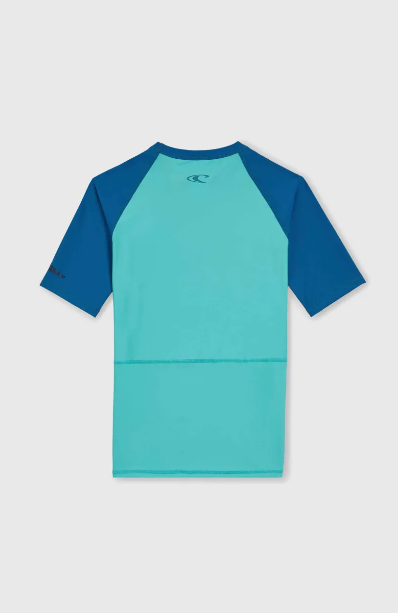 Outlet O’Neill Essentials Cali Shirt Met Korte Mouwen | Neon Blue