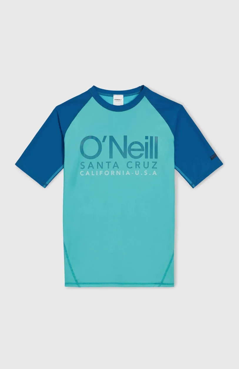 Outlet O’Neill Essentials Cali Shirt Met Korte Mouwen | Neon Blue