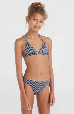 O’Neill Essentials Triangle Bikiniset | Black Simple Stripe