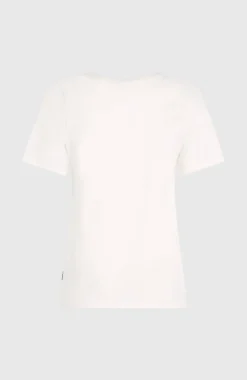 Outlet O’Neill Essentials T-shirt Met V-hals | Snow White