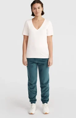 Outlet O’Neill Essentials T-shirt Met V-hals | Snow White
