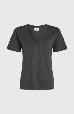 Online O’Neill Essentials T-shirt Met V-hals | Black Out